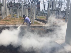 國泰保安警惕高 及時(shí)滅火保平安